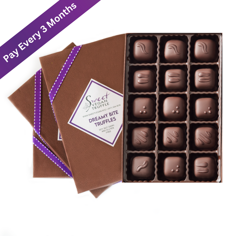 Seasonal Subscription: 15-Piece Truffle Box - Pay every 3 Months