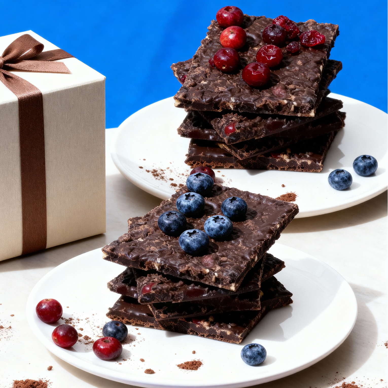 Vegan Chocolate Bark- Stocking Stuffers